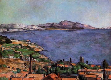  cezanne - Der Golf von Marseille gesehen von LEstaque Paul Cezanne Strand
